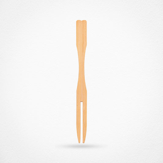 Bamboo Buffet Forks / Fruit Forks 9cm – Pack of 100