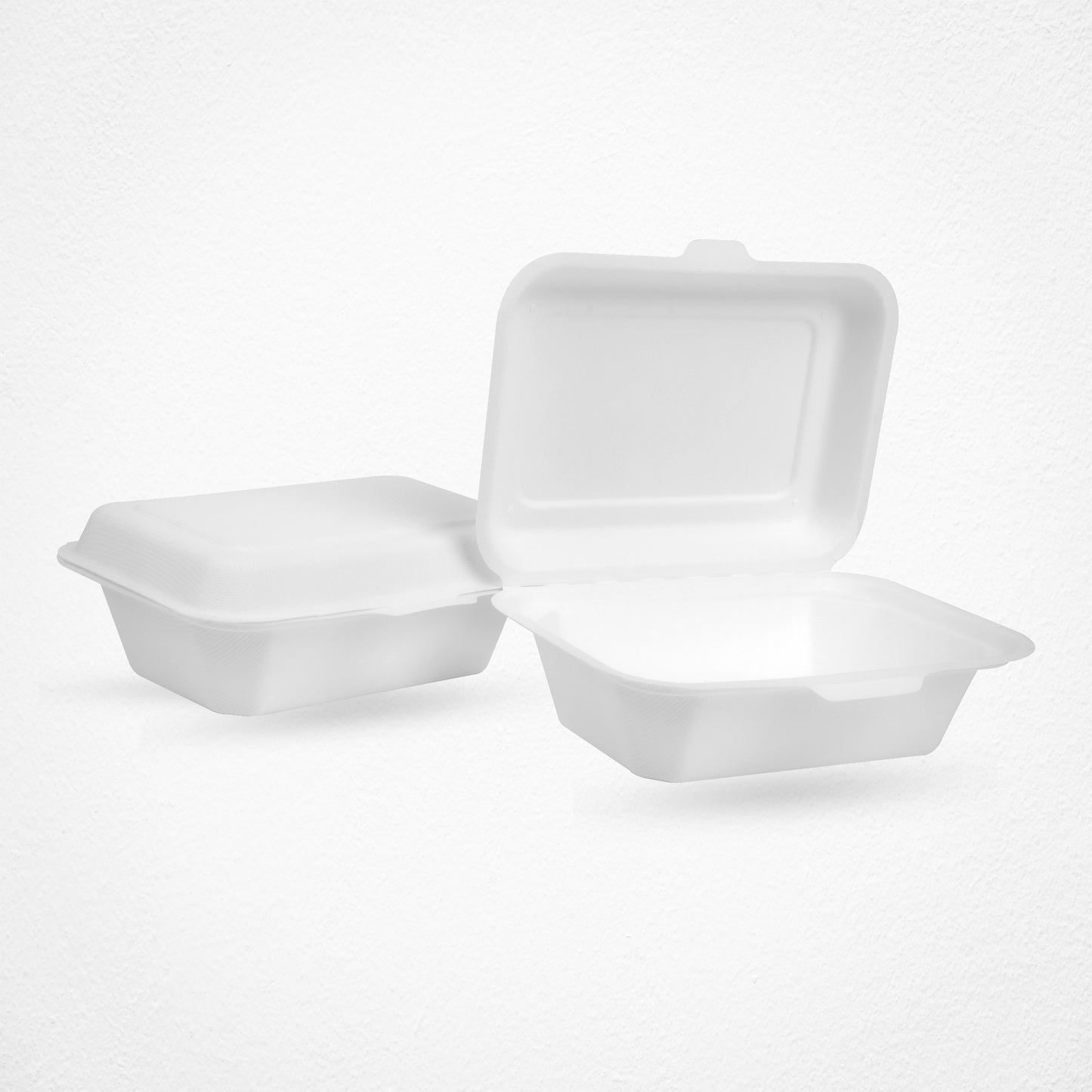 Bagasse Lunch Box Food Takeaway Containers (600ml) – 7″ x 5″