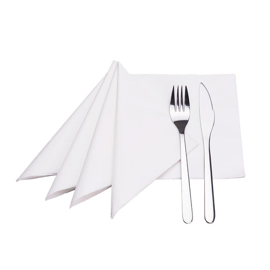 EcoFlavour Wood Pulp 2ply Paper Napkins 33x33cm -White – Pack of 100 – Premium Range