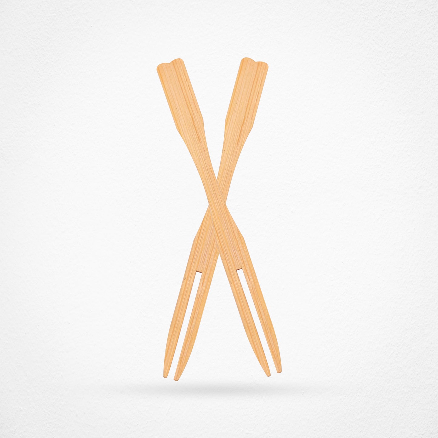 Bamboo Buffet Forks / Fruit Forks 9cm – Pack of 100