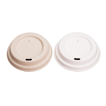 Bagasse Cups for Hot or Cold Drinks – 8oz – Dia80mm H90mm – White