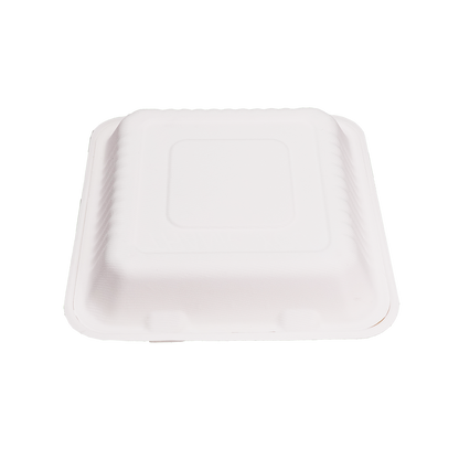 3 Compartments Clamsell Food Container Takeaway Box 9″ x 9″ – Pack of 100