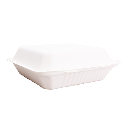 3 Compartments Clamsell Food Container Takeaway Box 9″ x 9″ – Pack of 100