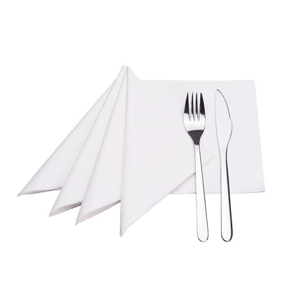 EcoFlavour Wood Pulp 2ply Paper Napkins 33x33cm -White – Pack of 100 – Premium Range