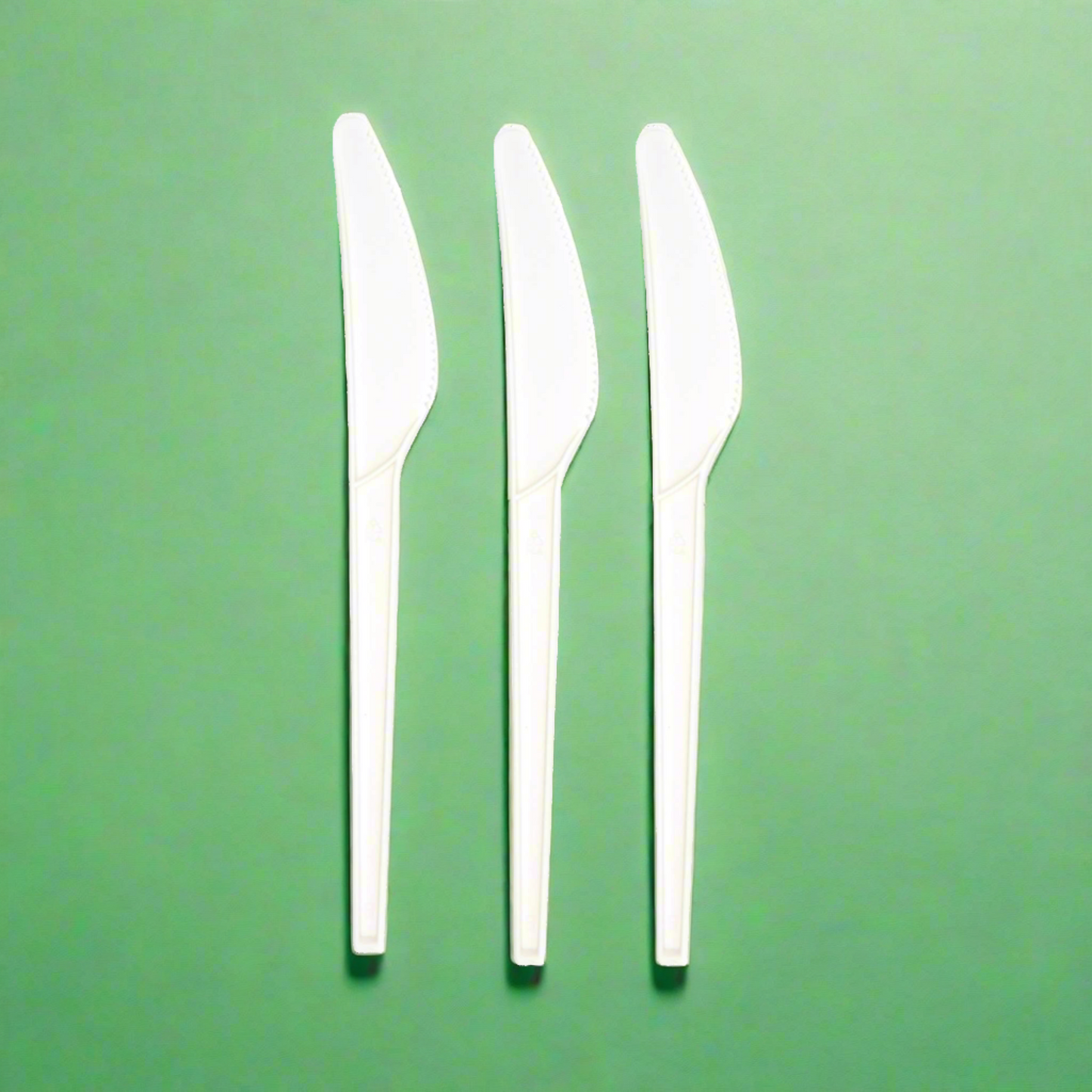 Disposable Cutlery 6.5″ CPLA Compostable Knives – Pack of 50