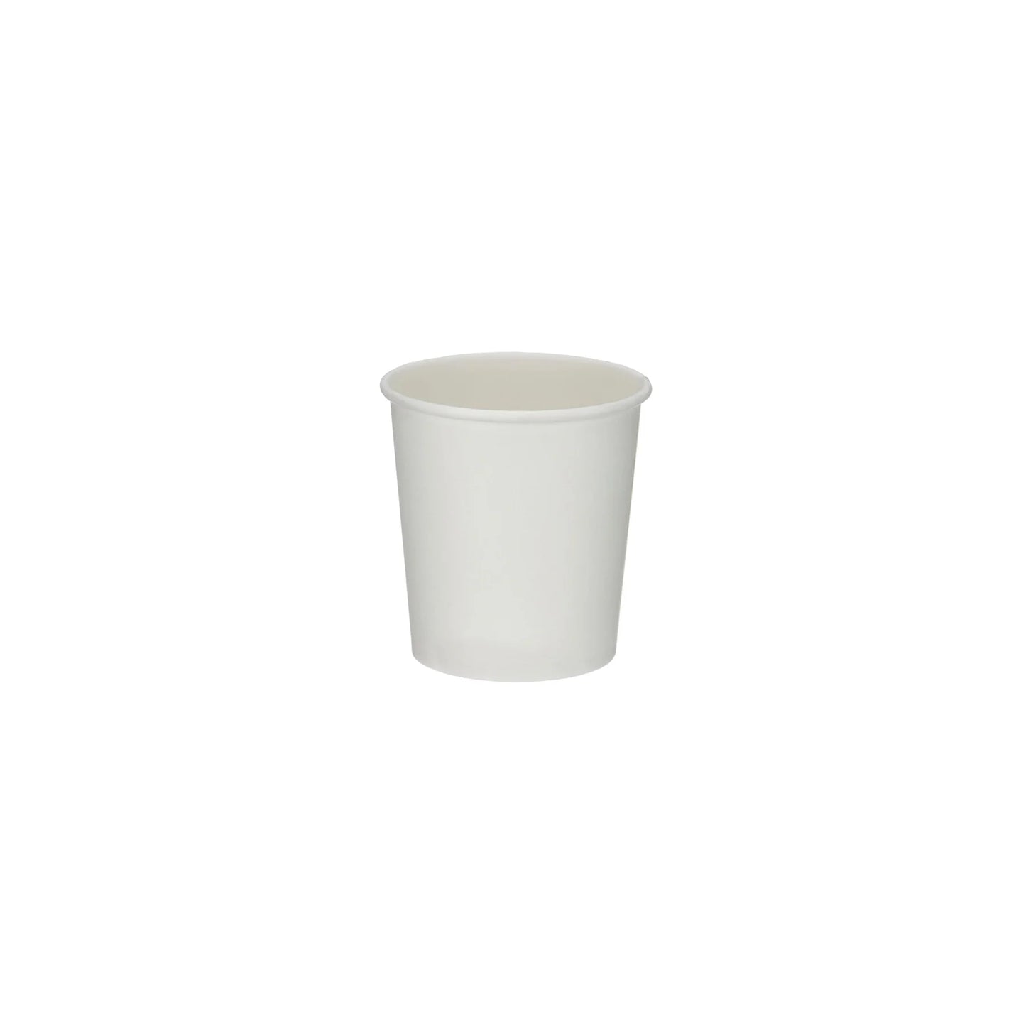6oz - White Paper Single Wall Hot Cup (50)